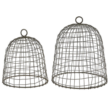 Wire Bell Cloches - Set of 2 Park Designs - The Fox Decor